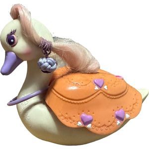 Vintage Tonka Keypers Keepers 1980s Swan Princess Lock Wings Girl Toy *NO KEY*